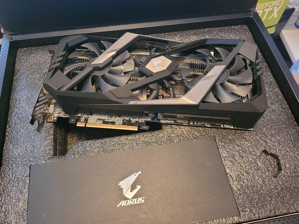 Aorus nVidia GeForce RTX 2080 Ti 11GB Xtreme, Computers en Software, Videokaarten, Ophalen, Nvidia
