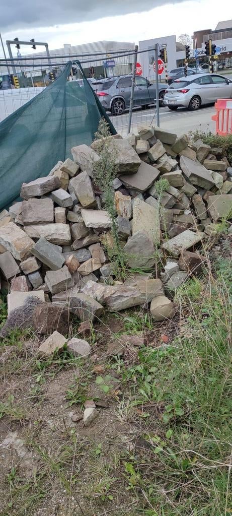 Kasseien ongeveer 12m2, Tuin en Terras, Ophalen, Gebruikt