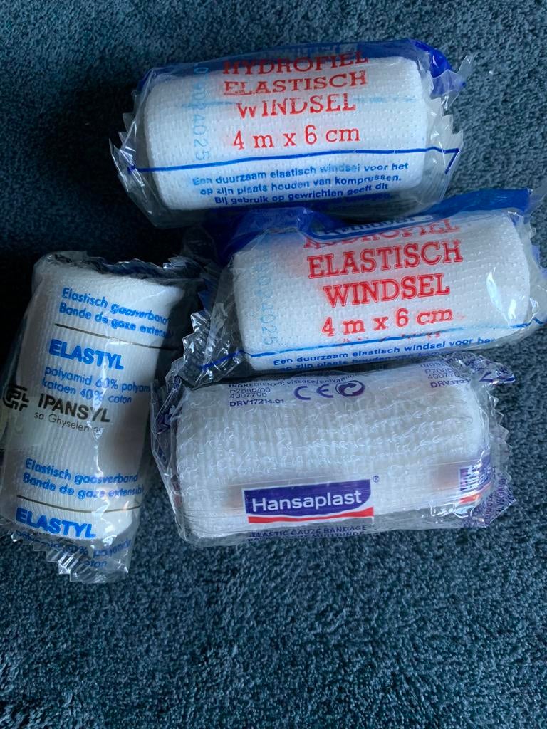 * Fixatiewindels 6cm x 4m (1 kopen + 1 gratis), Enlèvement, Neuf