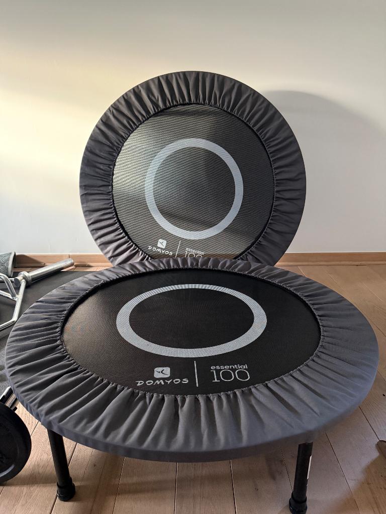 2 mini trampolines voor binnen, Ophalen, Zo goed als nieuw, Benen, Overige typen