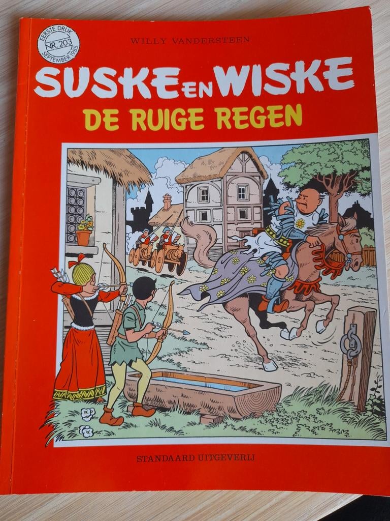 De ruige regen, no 203 1ste druk september 1985, Boeken, Ophalen of Verzenden