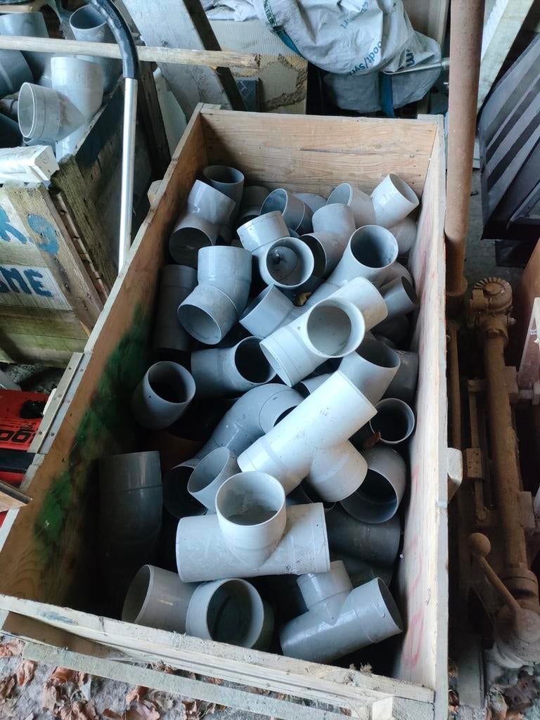 Tuyau en PVC, Enlèvement, Utilisé, PVC