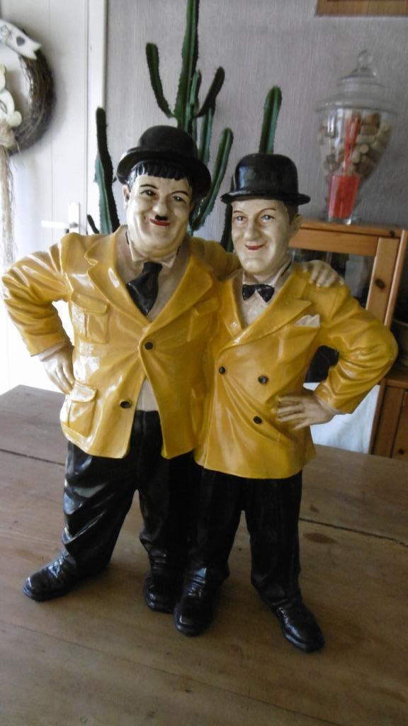 beeld dikke en dunne, Verzamelen, Beelden en Beeldjes, Ophalen, Zo goed als nieuw