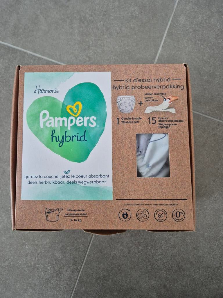 Pampers hybrid, Ophalen, Nieuw