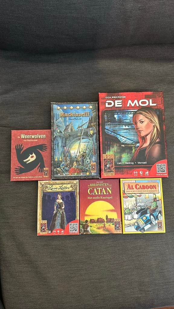 6 Gezelschapsspellen voor 30e De Mol Love letter Catan, Hobby & Loisirs créatifs, Jeux de société | Jeux de cartes, Comme neuf