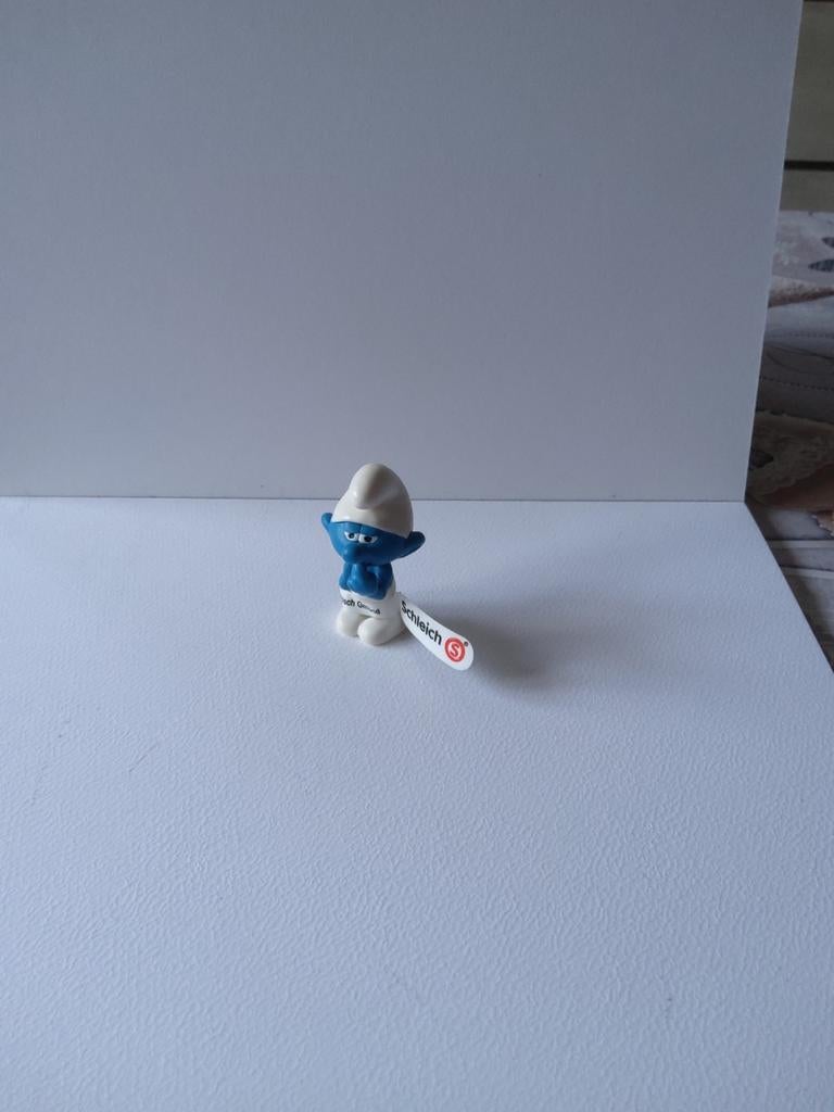 Schtroumpf Maladroit série Les Schtroumpfs et le Village per, Enlèvement ou Envoi, Utilisé, Schtroumpf Maladroit, Poupée, Figurine ou Peluche