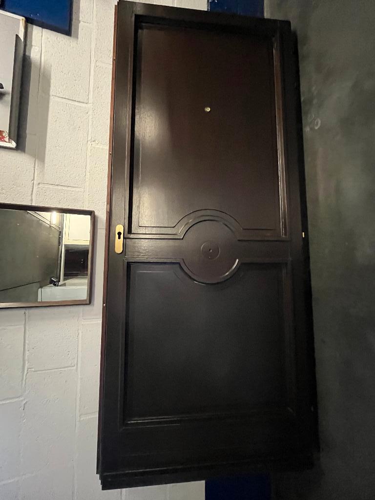 buitendeur, Doe-het-zelf en Bouw, Deuren en Vliegenramen, Ophalen, Gebruikt, Hout, Buitendeur