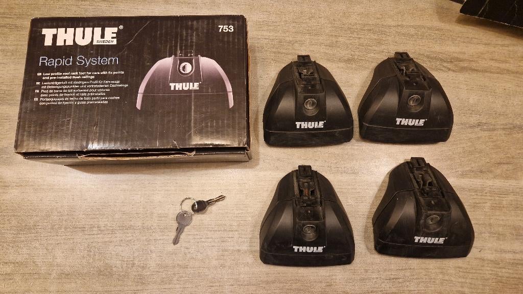 Thule dakdrager Seat Arona VW Golf VW Touran, Autos : Divers, Porte-bagages, Enlèvement, Neuf