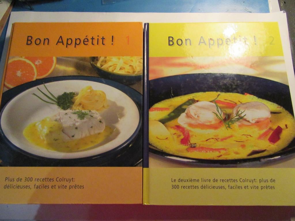 V 7 livres de cuisine 6 Colruyt 1 spécial macarons, Livres, Enlèvement, Comme neuf