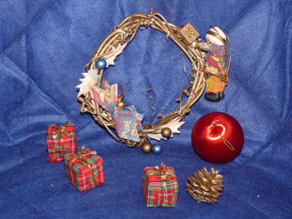 Lot kerstgerief, Diversen, Kerst, Ophalen of Verzenden