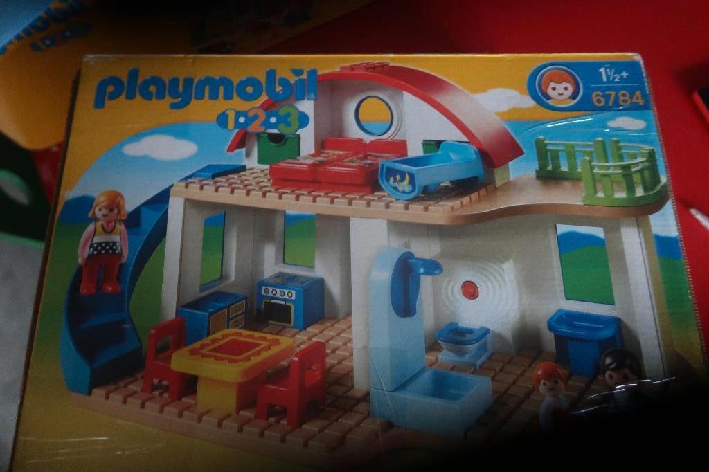 playmobil 123 doos 6750 en 6784 boerderij huis, Kinderen en Baby's, Speelgoed | Playmobil, Ophalen of Verzenden, Zo goed als nieuw