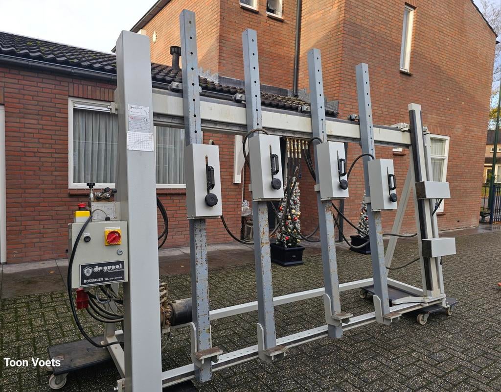 Opsluitbank  / Lijmpers hydraulisch Merk Stromab, Zakelijke goederen, Machines en Bouw | Houtbewerking, Ophalen