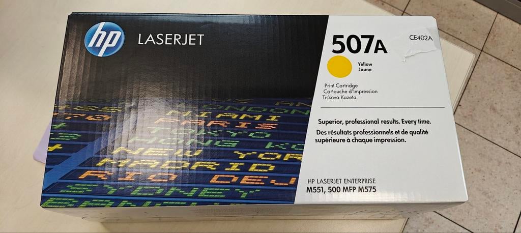 Cartouches HP Laser jet 500 color M551, Informatique & Logiciels, Enlèvement ou Envoi, Neuf, Toner, HP
