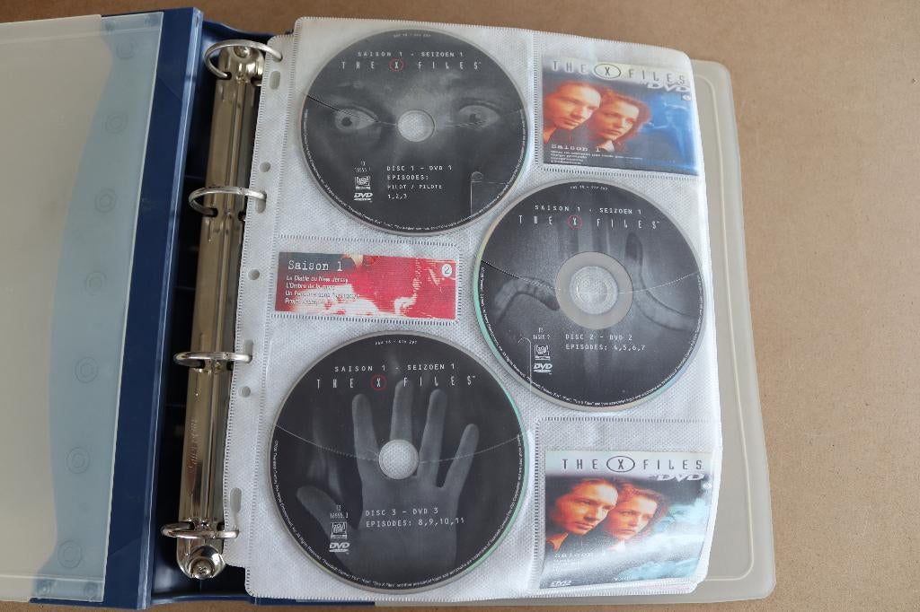 DVD - Farde avec 52 DVD X-Files, Cd's en Dvd's, Dvd's | Tv en Series, Ophalen