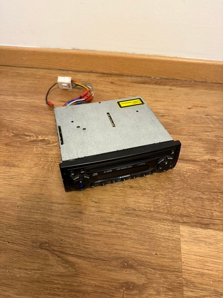 Autoradio Blaupunkt San Remo CD31 - Fonctionnement CD/RDS., Enlèvement, Utilisé