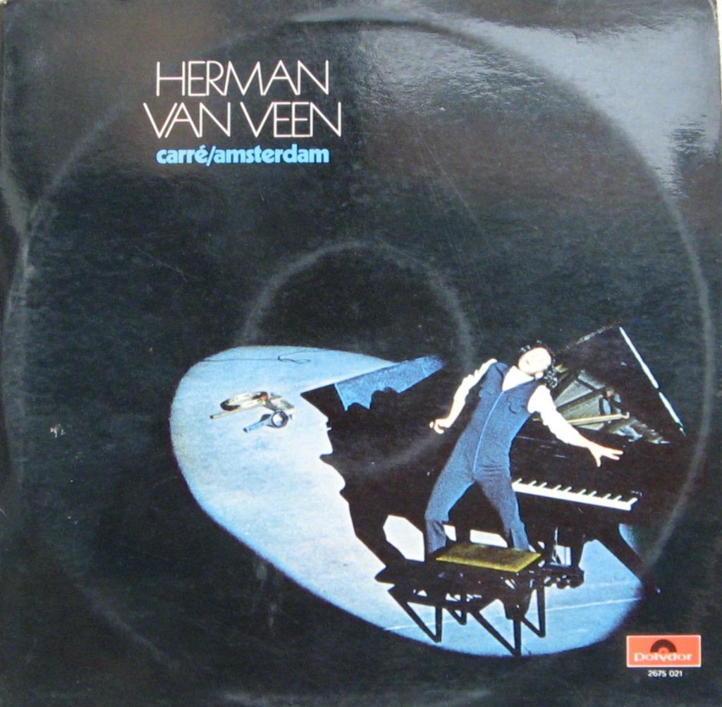 Lp Herman Van Veen - Carré Amsterdam, Ophalen of Verzenden, Zo goed als nieuw, 12 inch, Overige genres