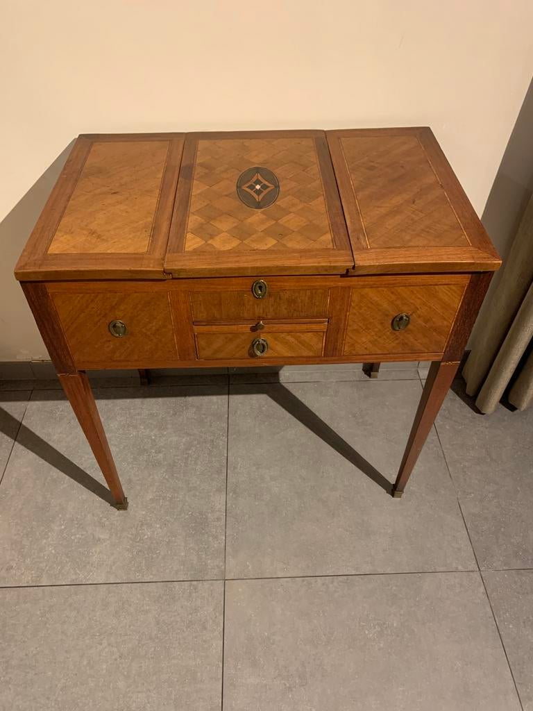 Coiffeuse Louis XVI  75x48x77,5cm ht, Maison & Meubles, Enlèvement, Utilisé