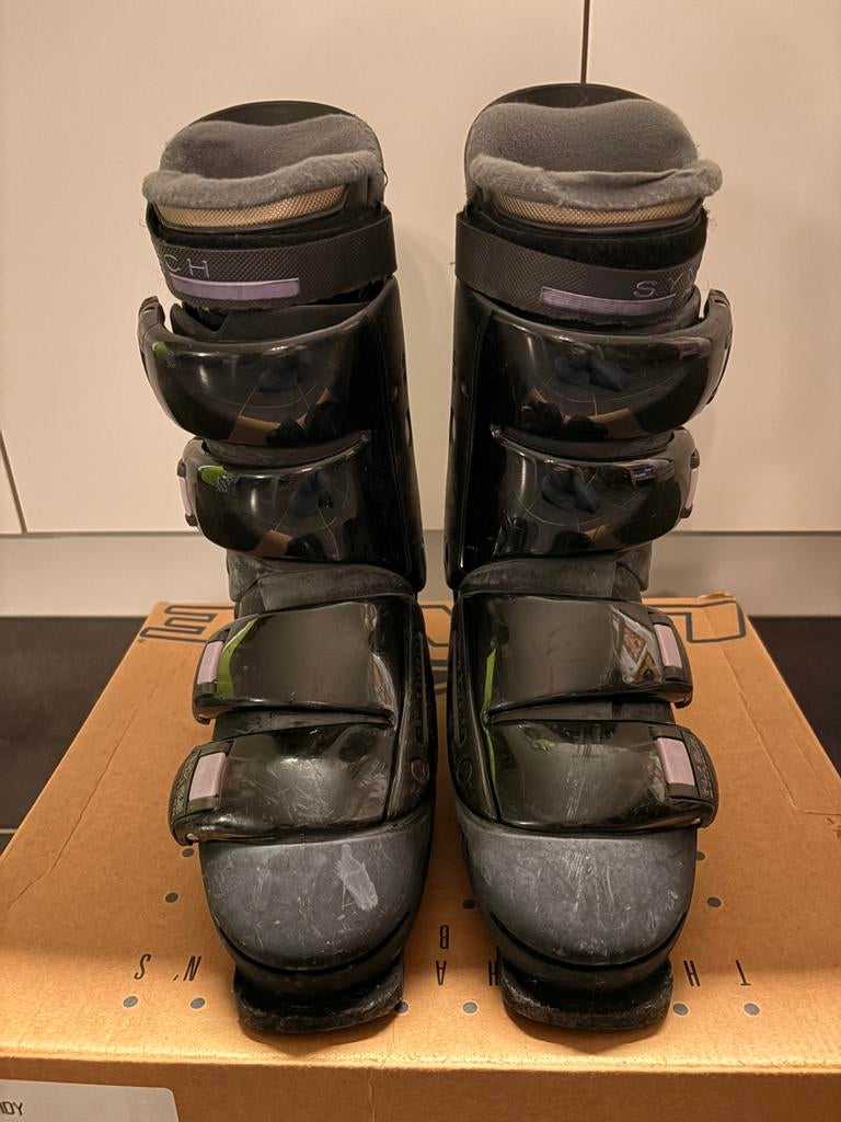 Nordica Syntech maat 42 skischoenen, Sport en Fitness, Skiën en Langlaufen, Ophalen, Gebruikt, Schoenen, Nordica