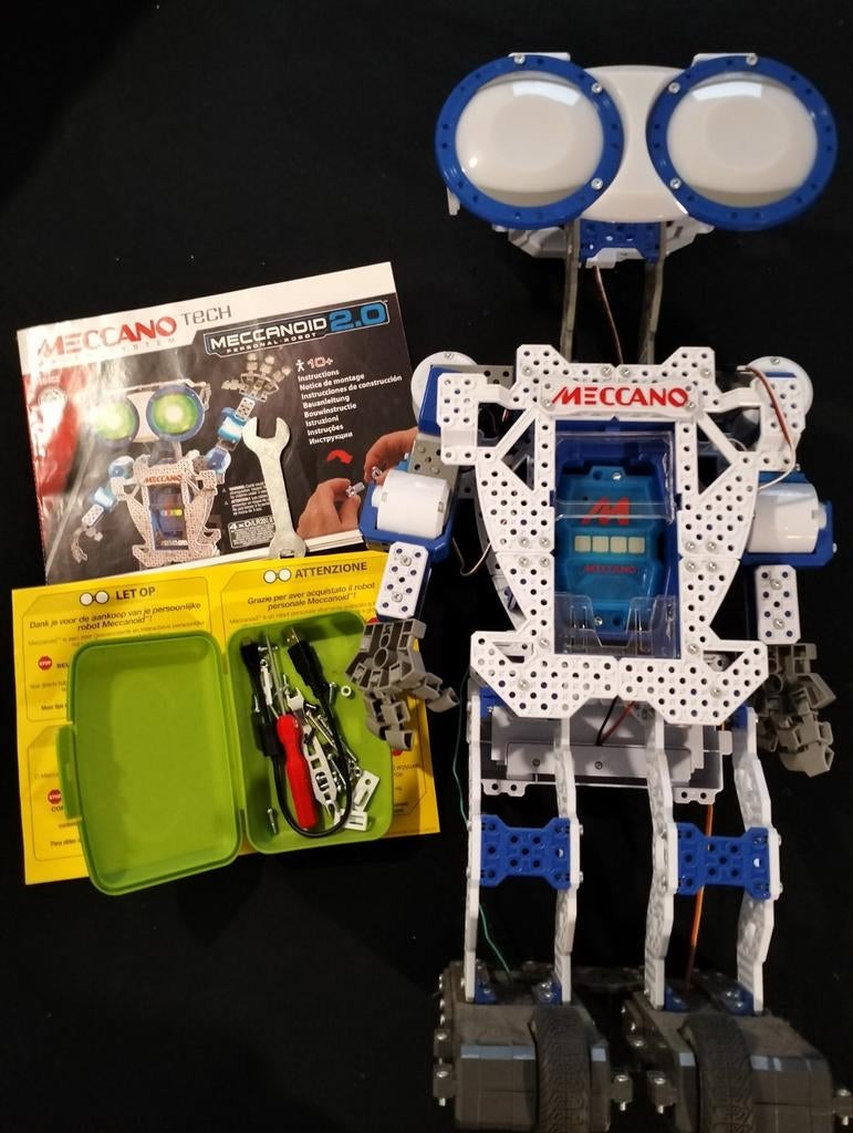 Robot Meccano - meccanoid 2.0 - amper gebruikt, Ophalen of Verzenden, Zo goed als nieuw