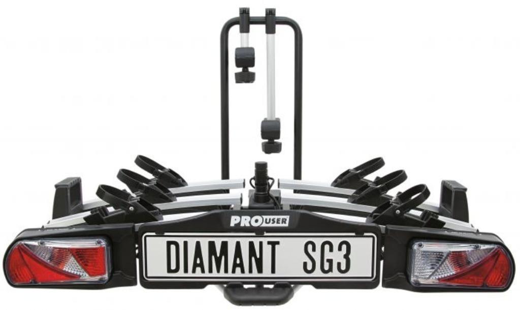 Pro User Diamant SG3 - Fietsendrager - 3 Fietsen - Max 60 kg, 3 fietsen of meer, Elektrische fiets, Nieuw, Ophalen of Verzenden