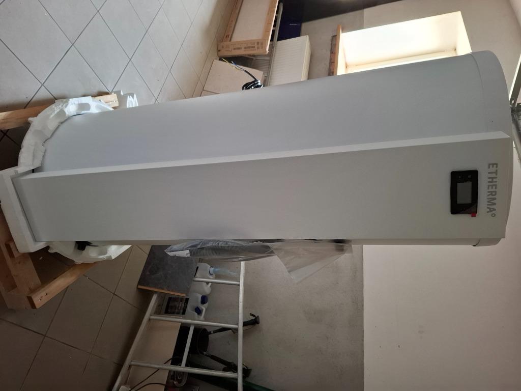 Etherma aqua whp 180  warmwater-warmtepomp, Installation