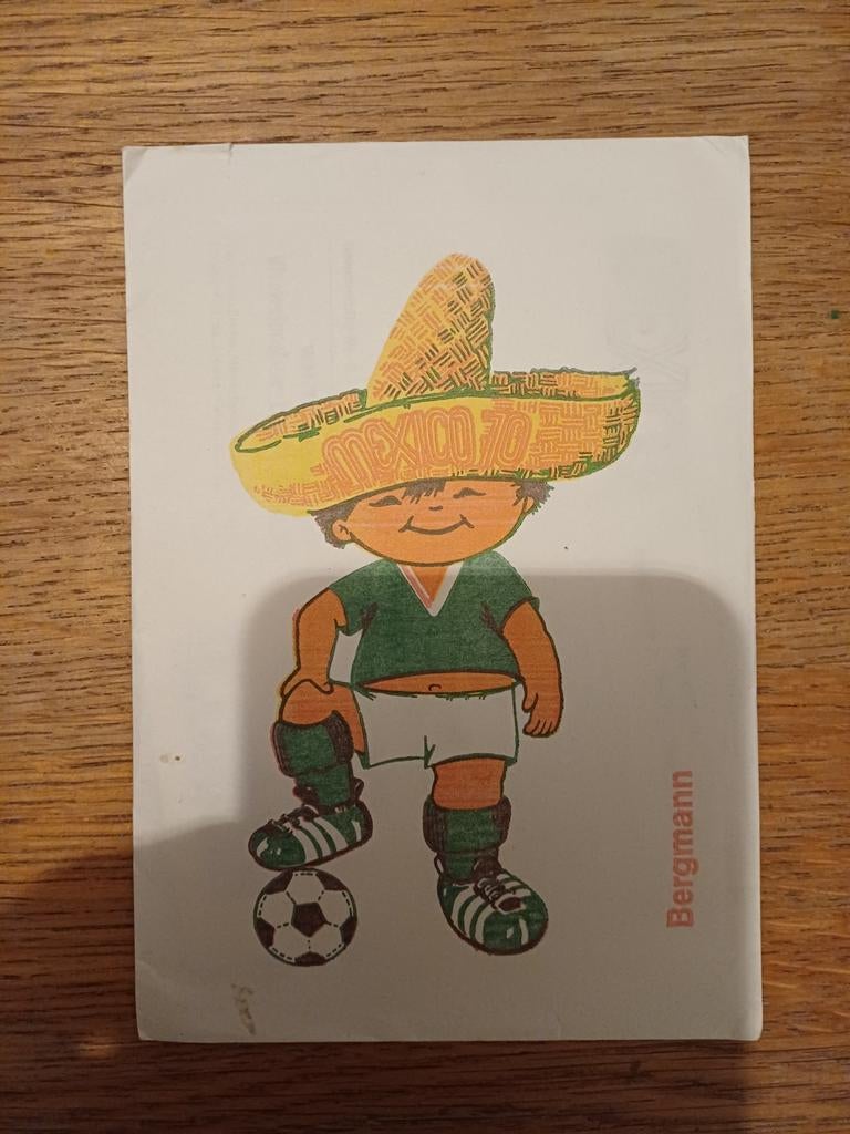 Panini Mexico 70 zakje/pochette/Tüte Bergmann (no Panini), Enlèvement ou Envoi