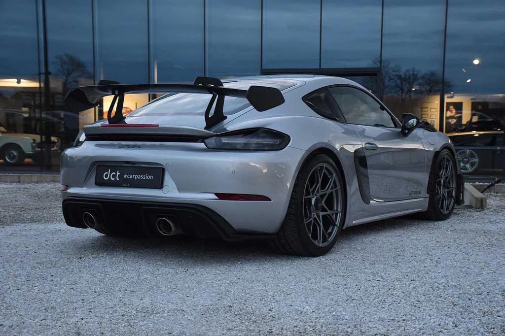 Porsche 718 Cayman GT4RS Weissach Clubsport Lift (bj 2022), Auto's, Porsche, Gebruikt, Alcantara, 1415 kg, Bedrijf