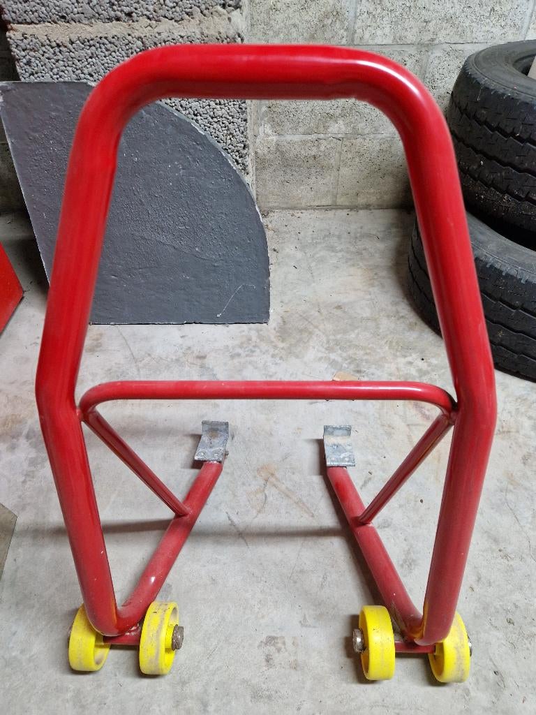 Pied pour moto, Enlèvement