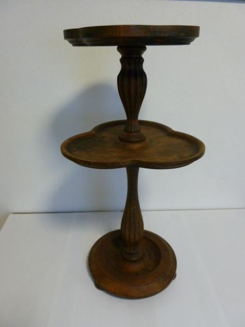 Houten plantenstaander(uitneembaar) 61cm (bijzettafel), Ophalen of Verzenden