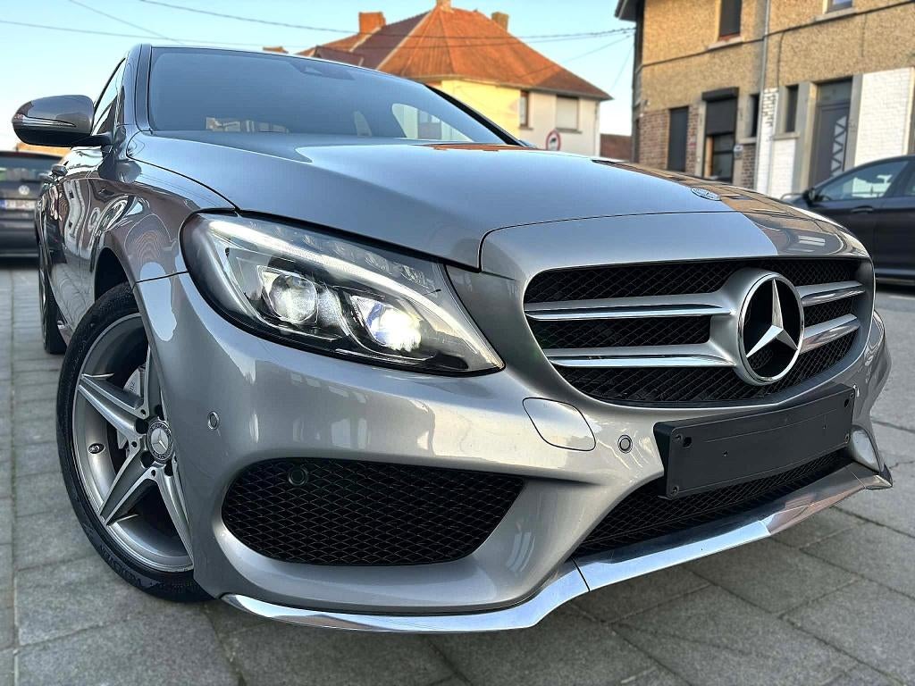 Mercedes-Benz C 220 D PACK AMG/GPS-CUIR-XENON-LED/GARANTiE!!, Cuir, Achat, Euro 6, Entreprise