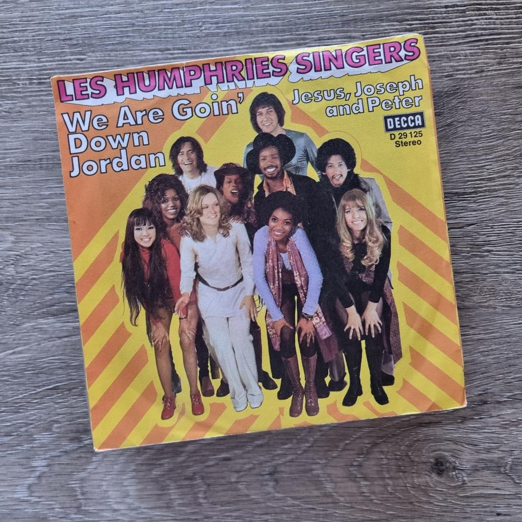 7" Les Humphries Singers - We are goin' down Jordan, Cd's en Dvd's, Vinyl Singles, Gebruikt, Single, Pop, 7 inch, Ophalen of Verzenden