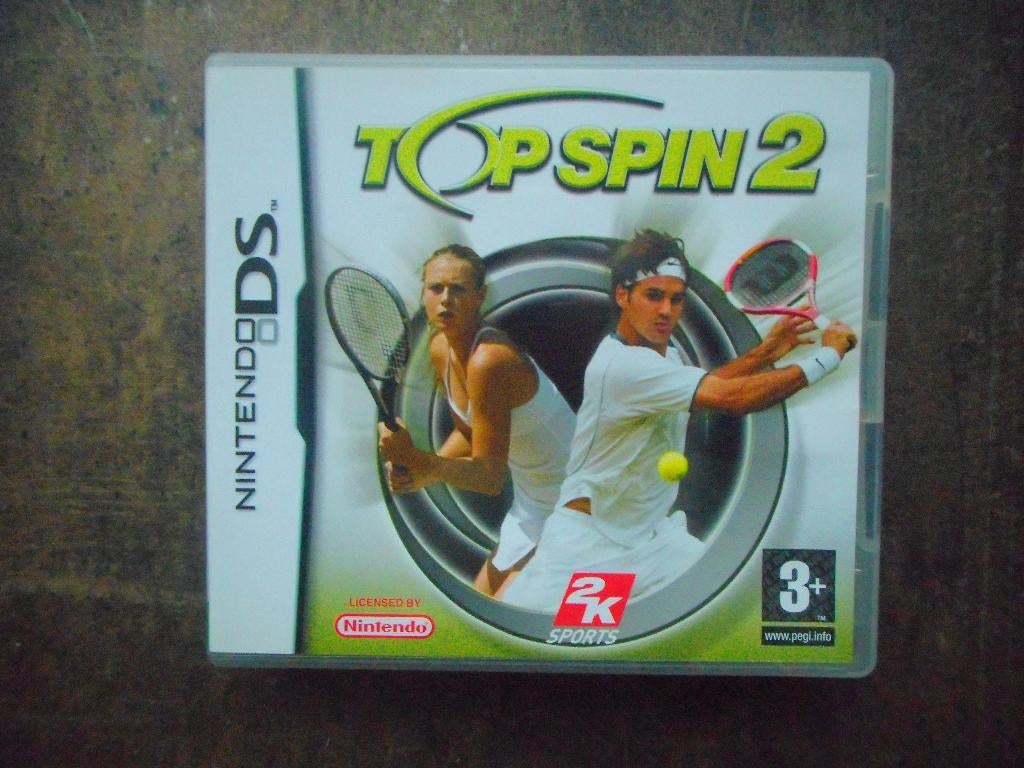 Topspin 2 voor DS (zie foto's), Gebruikt, 1 speler, Ophalen of Verzenden, Vanaf 3 jaar