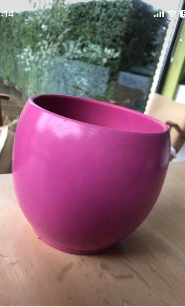 Roze pot, Ophalen, Zo goed als nieuw