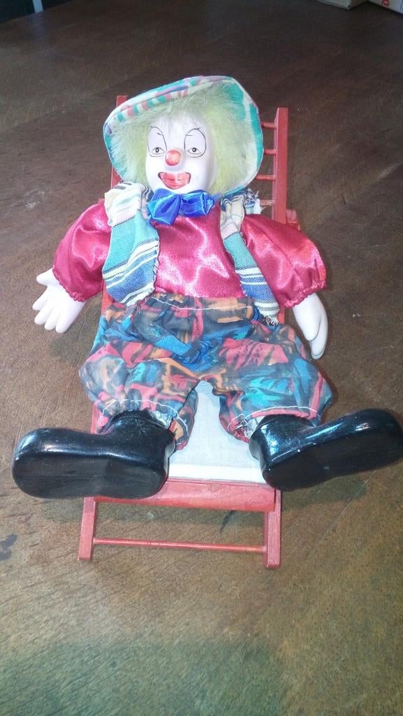 Clowntje in ligzeteltje, Collections, Poupées, Enlèvement ou Envoi