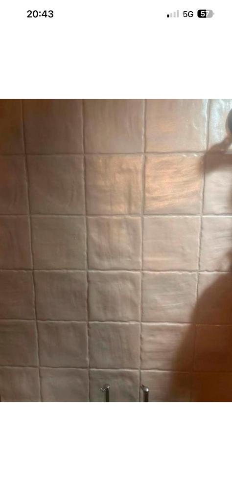 marokkaanse tegels, Ophalen, Zo goed als nieuw