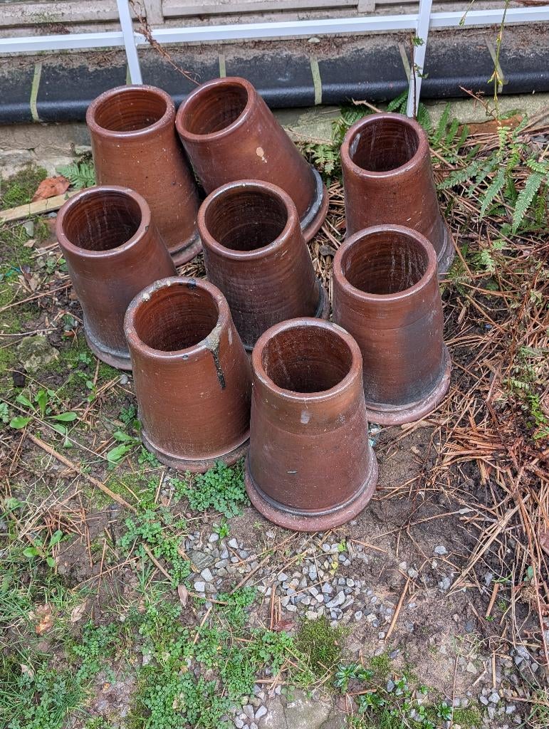 Chapeau de cheminee en ceramique/grès, Enlèvement, Comme neuf, Extracteur