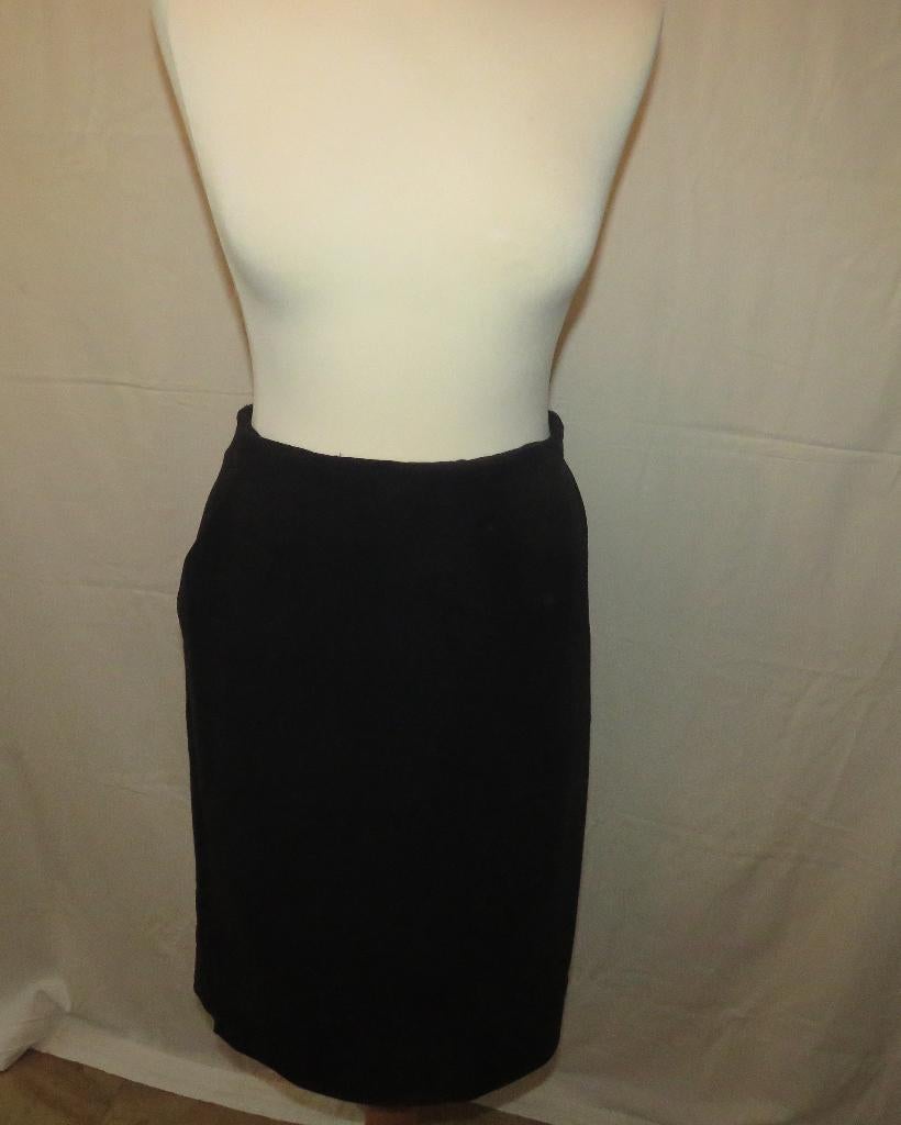 Jupe rétro Escada By Margaretha Ley 100 % laine vierge, Vêtements | Femmes, Enlèvement ou Envoi, Bleu