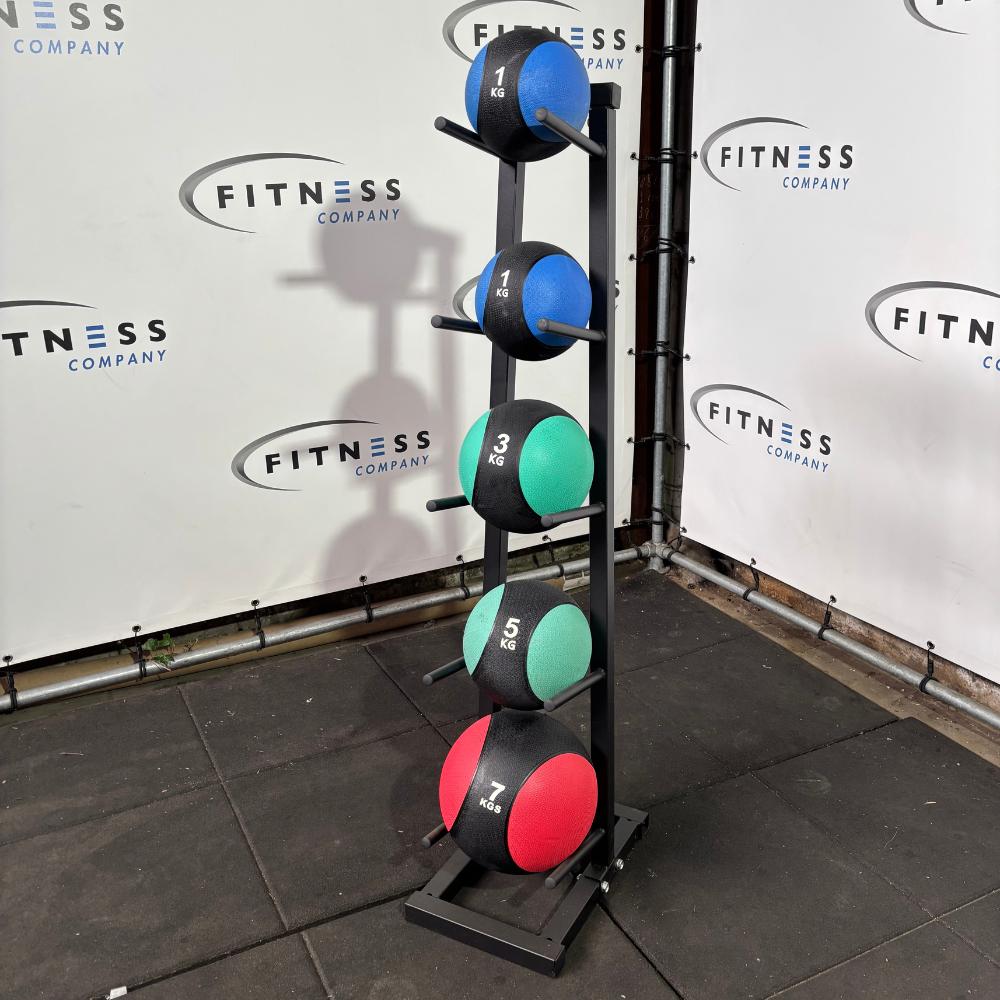 Ballen Rek - Incl. Ballen, Ophalen of Verzenden, Gebruikt, Benen, Fitnessbal