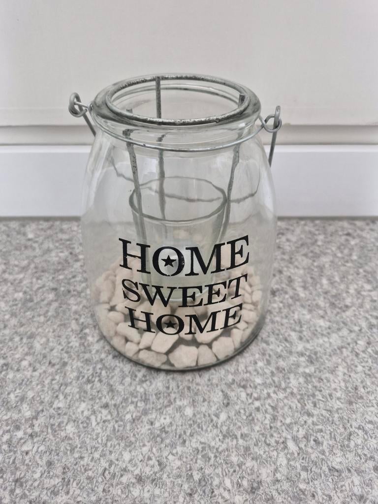 Decoratie vaas met theelichthouder, Huis en Inrichting, Ophalen