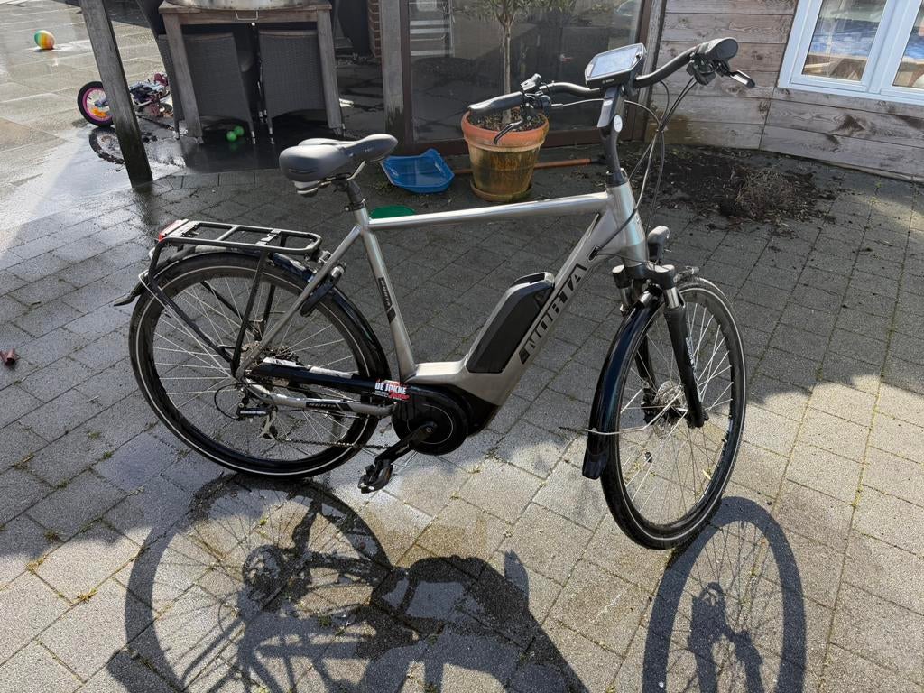 Norta e-bike, Fietsen en Brommers, Elektrische fietsen, Zo goed als nieuw, 50 km per accu of meer, 55 tot 59 cm, Ophalen