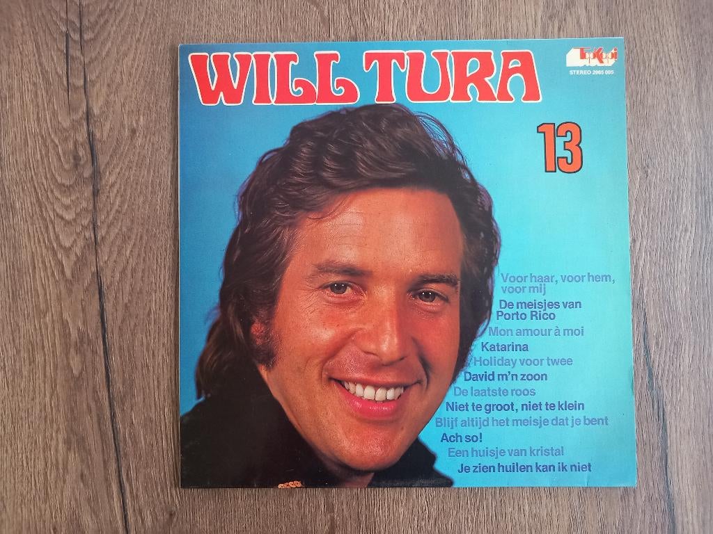 Vinyl LP Will Tura 13 Schlager Levenslied Belpop Pop, Ophalen of Verzenden, 12 inch, Levenslied of Smartlap