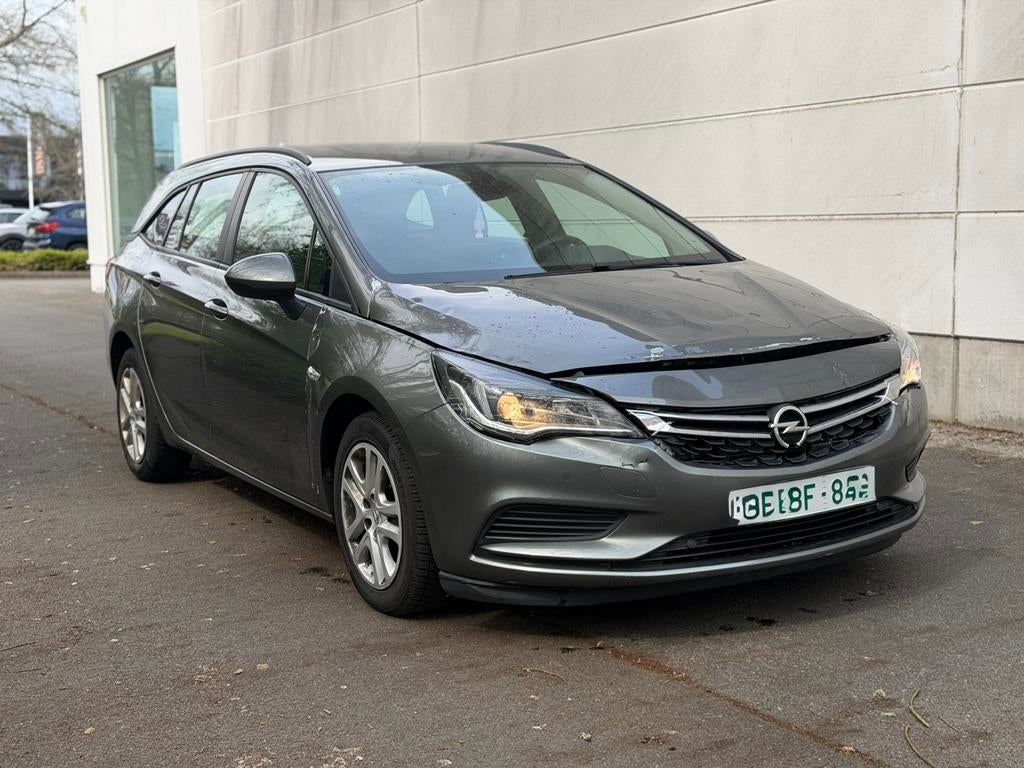 Opel Astra 2018 – 1.6 – 168.000 km – Schade vooraan, Auto's, Euro 6, 5 deurs, Particulier, Astra