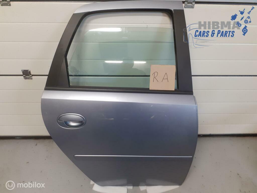 Portier Opel Meriva A Rechts-Achter 4AU Lichtsilber 03-10, Auto-onderdelen, Carrosserie, Gebruikt, Deur, Opel, Achter