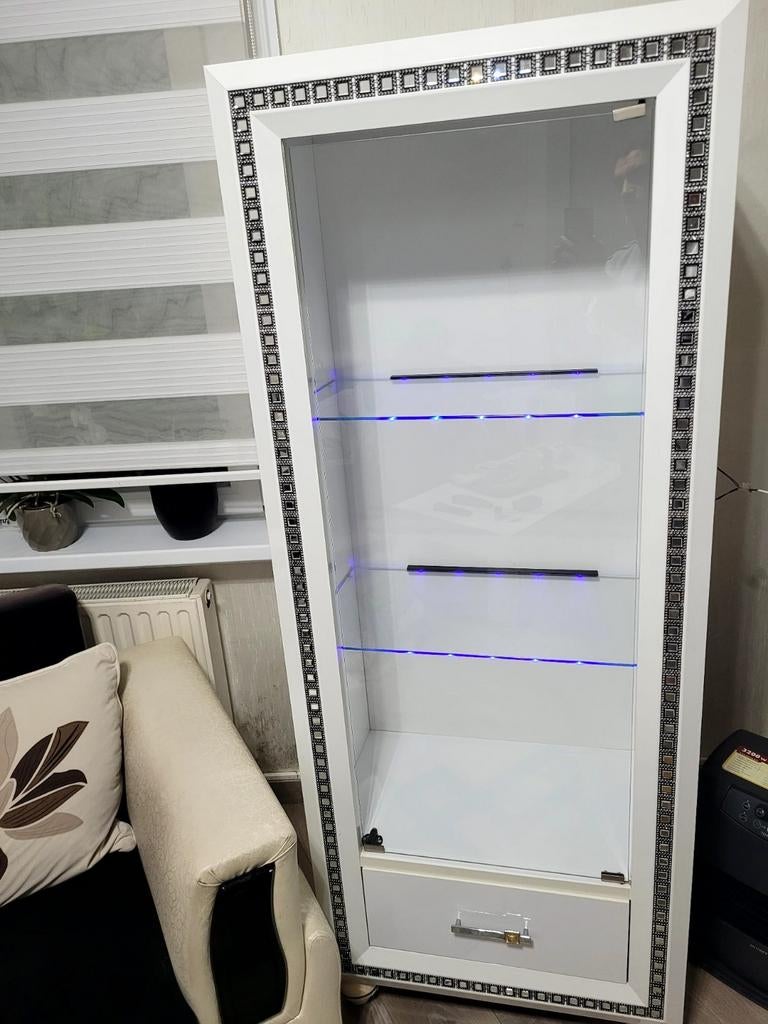 Ensemble de salon (meuble TV, vitrine, table basse, table à, Maison & Meubles, Salles à manger complètes, Enlèvement