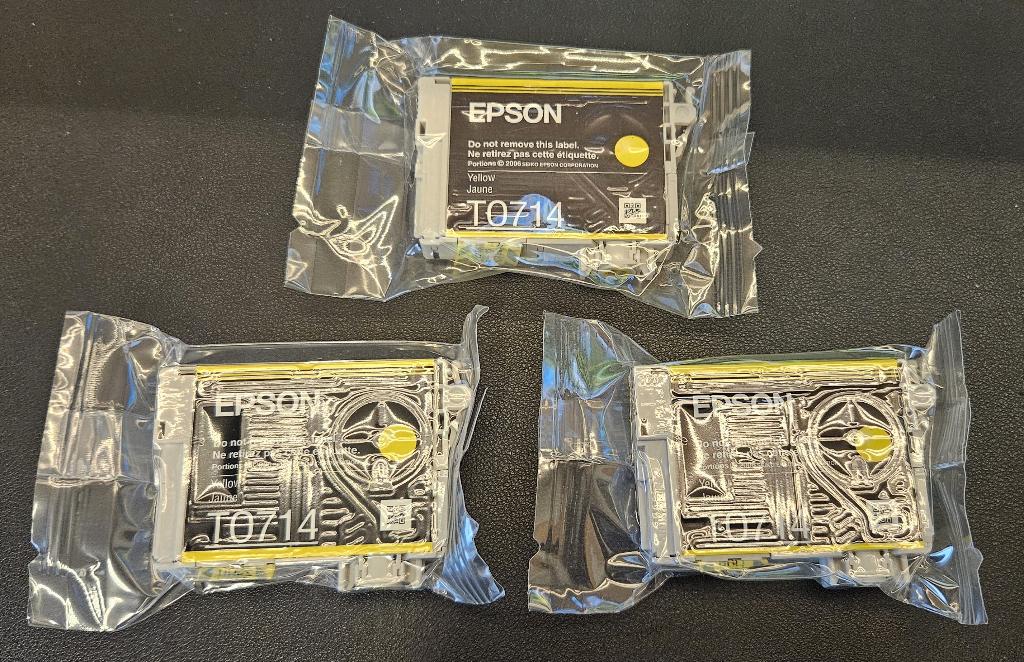 4 Epson originele Inktcartridges, Ophalen of Verzenden, Nieuw, Cartridge, Epson