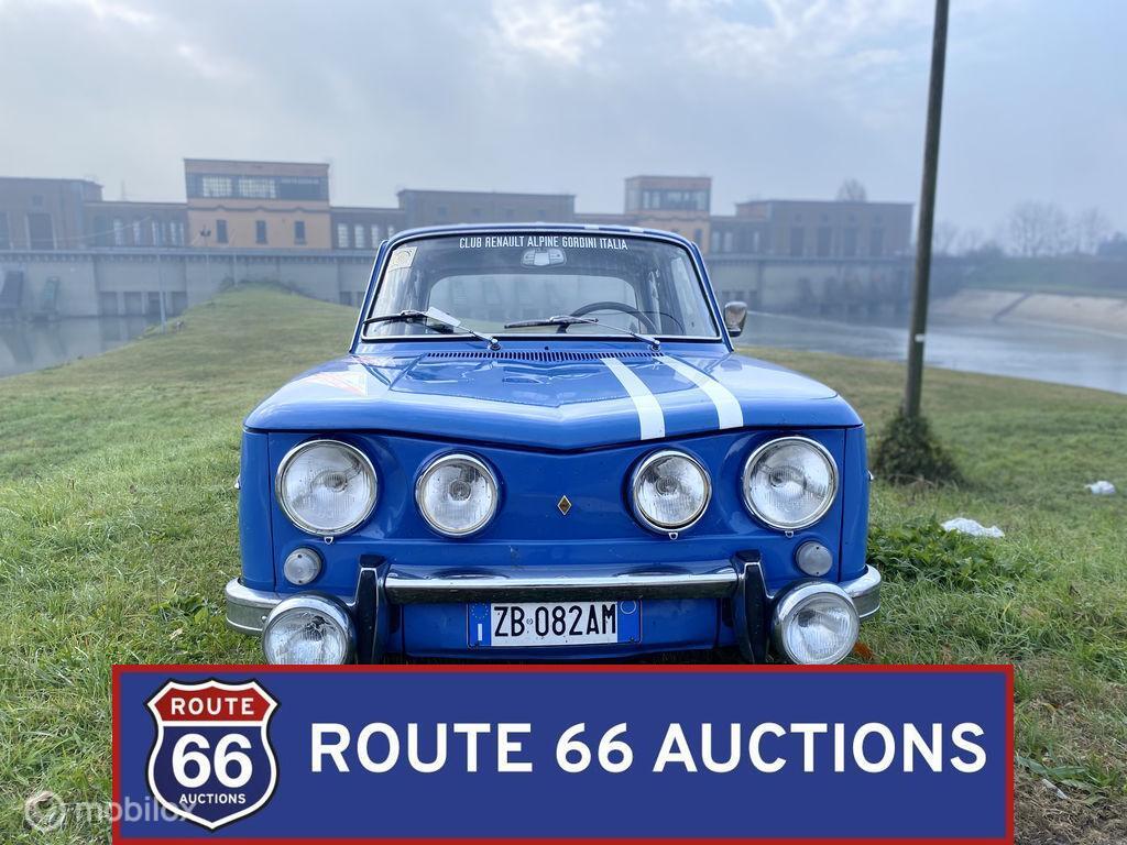 Renault 8 Gordini | 1967 | Route 66 Auctions, Renault, Zwart, Bedrijf, Handgeschakeld