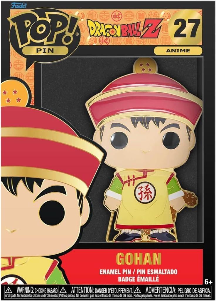 Funko POP Pin - Dragon Ball Z - Gohan (27), Neuf, Funko, Supportemea@funko.com, Wetmore Avenue, Everett, WA 98201, USA.