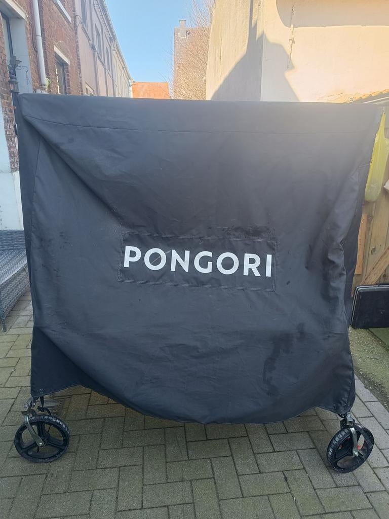 Tennistafel, Caravans en Kamperen, Bolderkarren, Ophalen, Opvouwbaar, Zo goed als nieuw