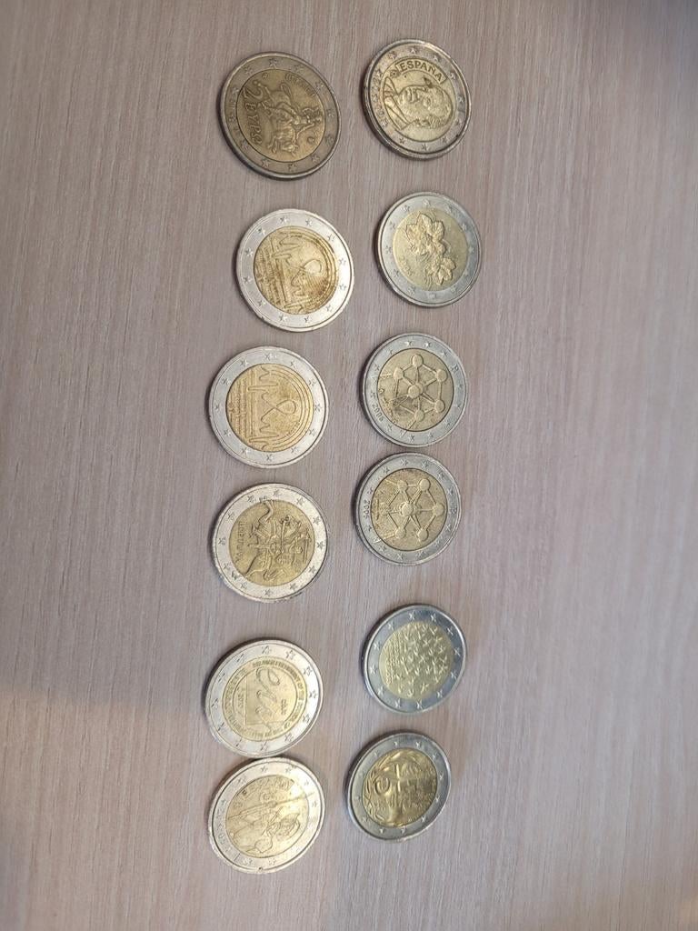 Allerlei speciale 2 euro muntstukken te koop. 2002,..., Enlèvement, 2 euros