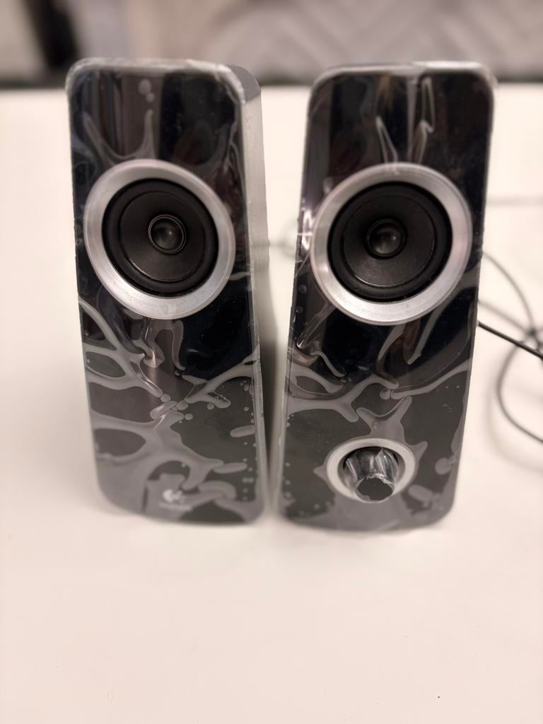 Geluidsboxen met draad voor pc of laptop, Computers en Software, Pc speakers, Ophalen, Zo goed als nieuw